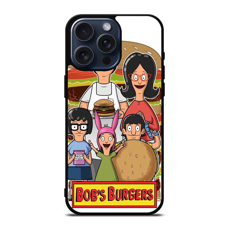 CARTOON BOB'S BURGERS iPhone 15 Pro Max Case Cover CARTOON BOB'S BURGERS iPhone 15 Pro Max Case Cover