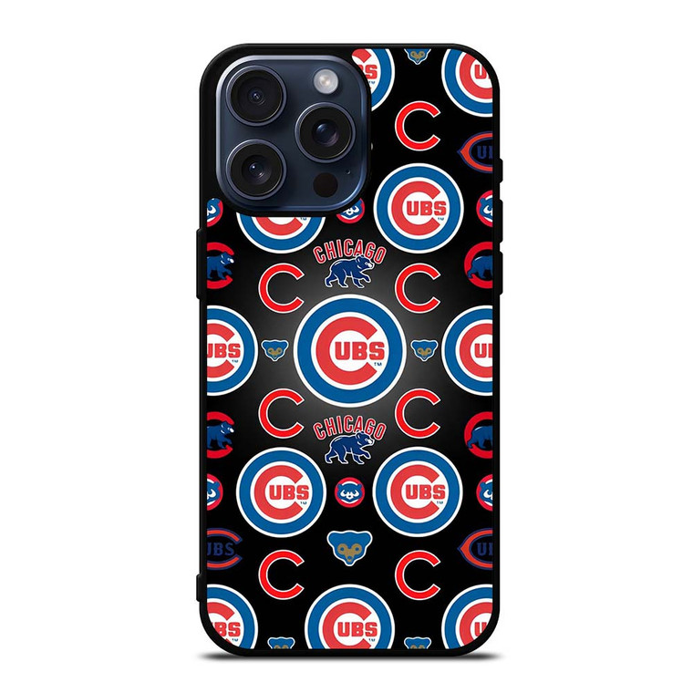 CHICAGO CUBS COLLAGE iPhone 15 Pro Max Case Cover