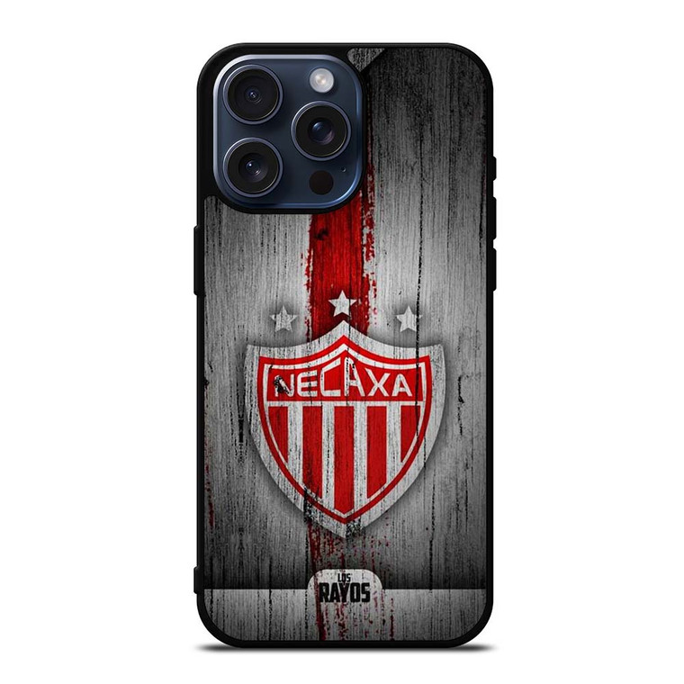 CLUB NECAXA WOODEN LOGO iPhone 15 Pro Max Case Cover