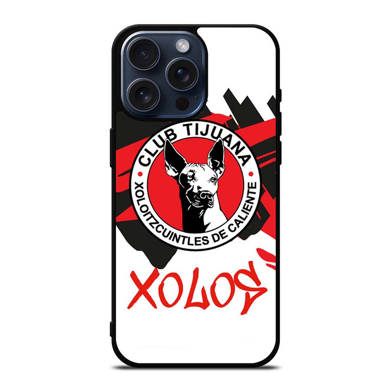 CLUB TIJUANA XOLOITZCUINTLES SYMBOL iPhone 15 Pro Max Case Cover