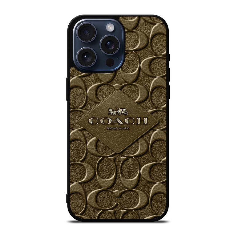 COACH NEW YORK LOGO 2 iPhone 15 Pro Max Case Cover