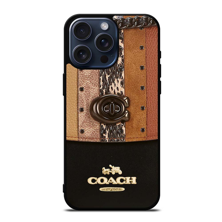 COACH NEW YORK NEW iPhone 15 Pro Max Case Cover