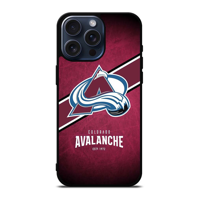 COLORADO AVALANCHE SYMBOL iPhone 15 Pro Max Case Cover