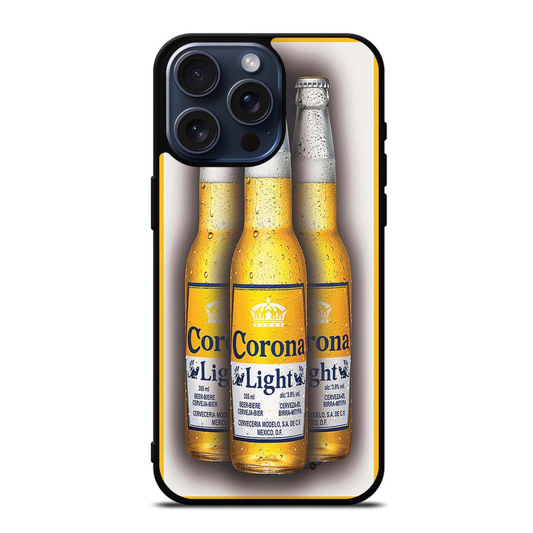 CORONA LIGHT BEER BOTTLE iPhone 15 Pro Max Case Cover