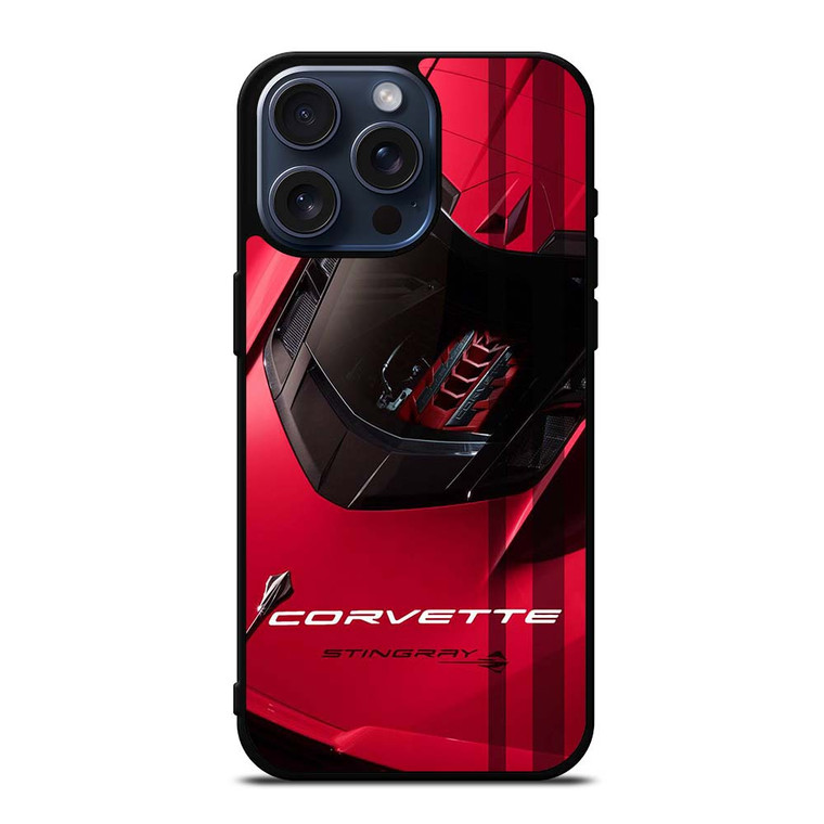 CORVETTE STINGRAY C7 LOGO iPhone 15 Pro Max Case Cover CORVETTE STINGRAY C7 LOGO iPhone 15 Pro Max Case Cover