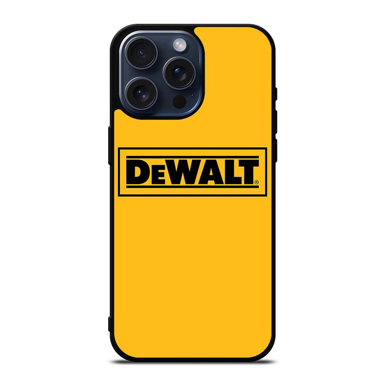 DEWALT LOGO ICON iPhone 15 Pro Max Case Cover