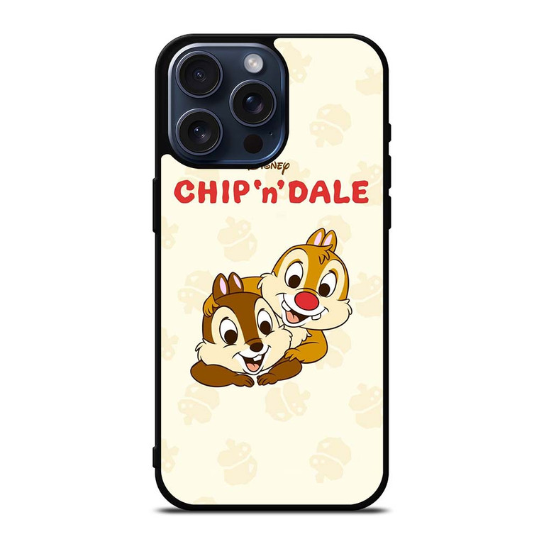 DISNEY CHIP AND DALE CARTOON iPhone 15 Pro Max Case Cover
