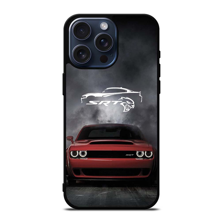 DODGE SRT SMOKED LOGO iPhone 15 Pro Max Case Cover
