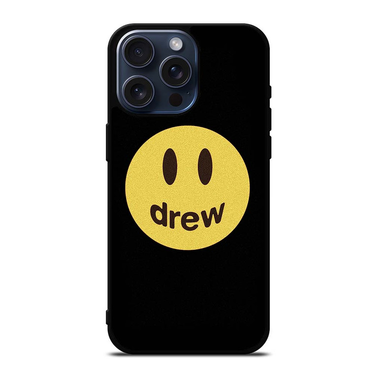 DREW SMILEY FACE LOGO 2 iPhone 15 Pro Max Case Cover