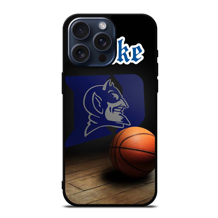 DUKE BLUE DEVILS BASEBALL iPhone 15 Pro Max Case Cover