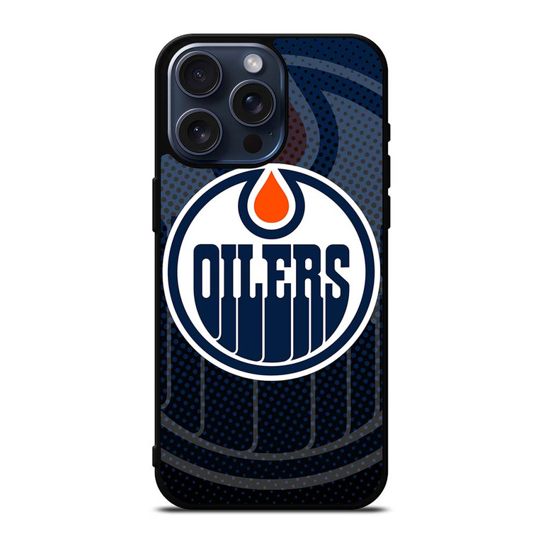 EDMONTON OILERS NHL LOGO iPhone 15 Pro Max Case Cover