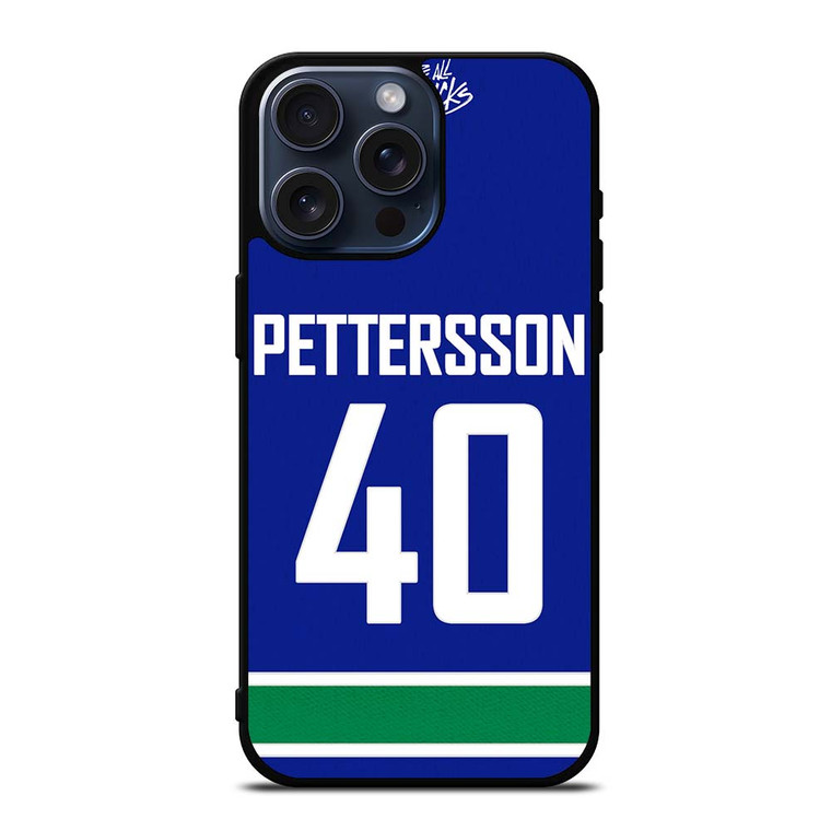 ELIAS PETTERSON VANCOUVER CANUCKS KIT iPhone 15 Pro Max Case Cover