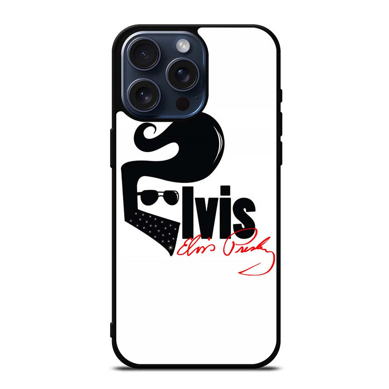 ELVIS PRESLEY SILHOUETTE iPhone 15 Pro Max Case Cover