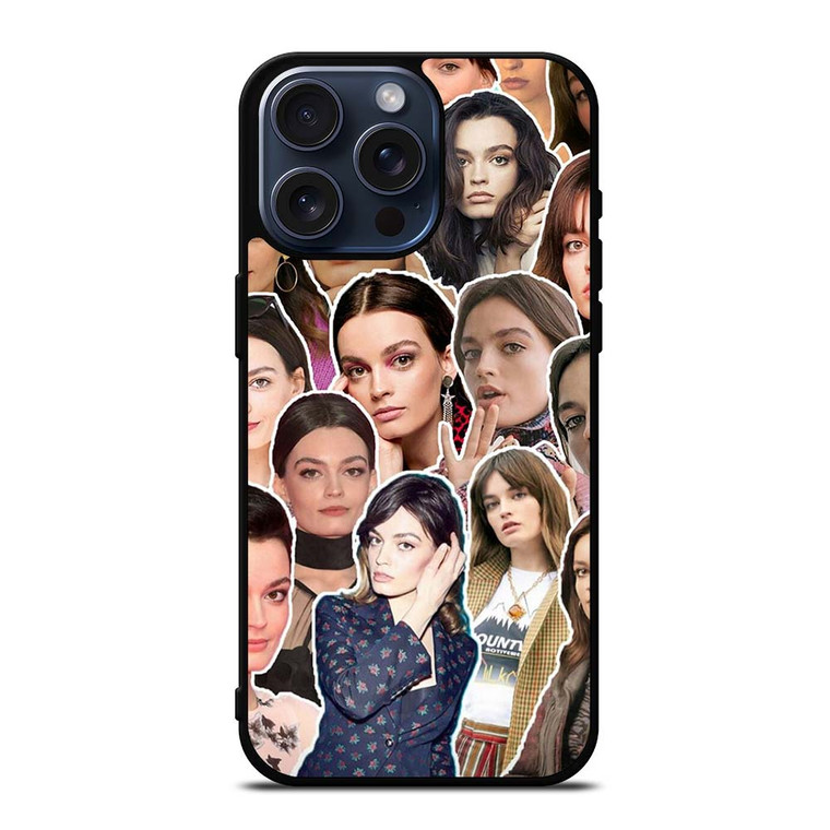 EMMA MACKEY FACE COLLAGE iPhone 15 Pro Max Case Cover