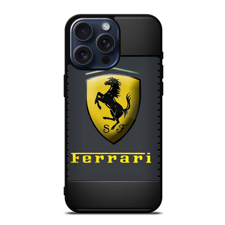 FERRARI LOGO  iPhone 15 Pro Max Case Cover