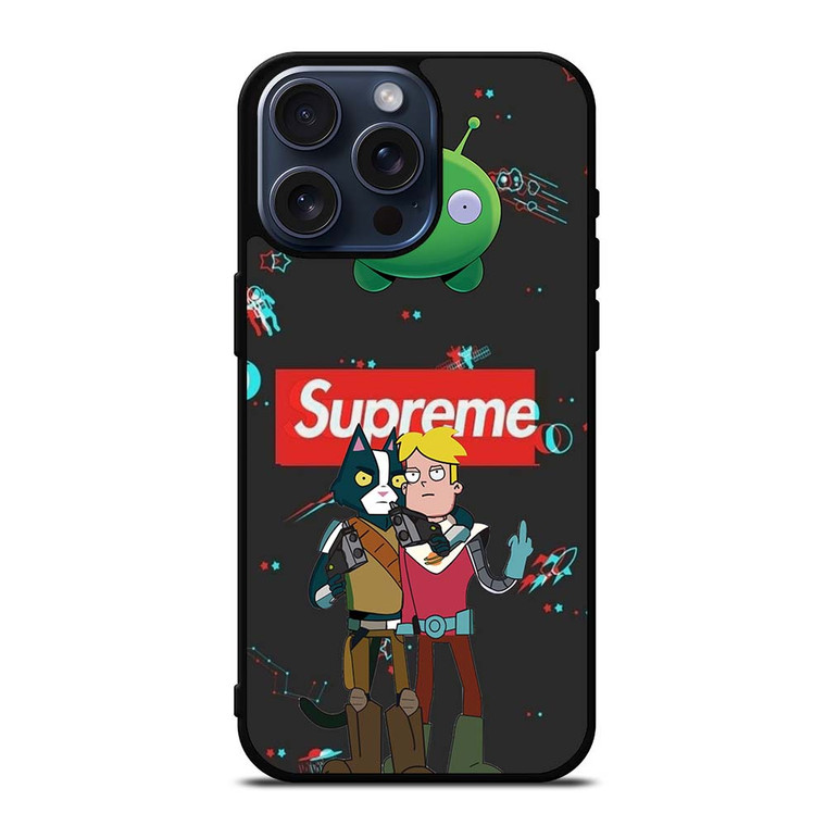 FINAL SPACE SUPREME CARTOON iPhone 15 Pro Max Case Cover