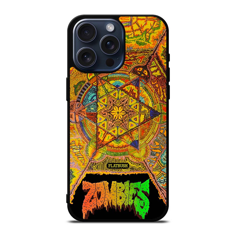 FLATBUSH ZOMBIES PATTERN iPhone 15 Pro Max Case Cover