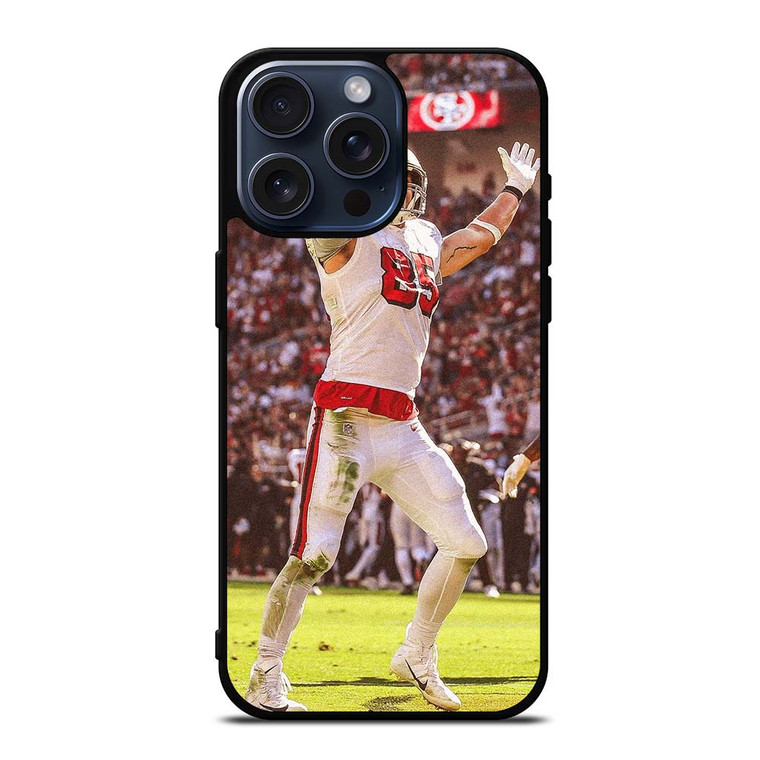 GEORGE KITTLE SAN FRANCISCO 49ERS iPhone 15 Pro Max Case Cover