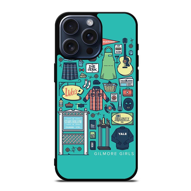 GILMORE GIRLS COLLAGE iPhone 15 Pro Max Case Cover