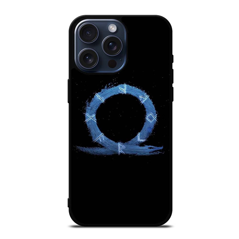 GOD OF WAR RAGNAROK LOGO ICON iPhone 15 Pro Max Case Cover