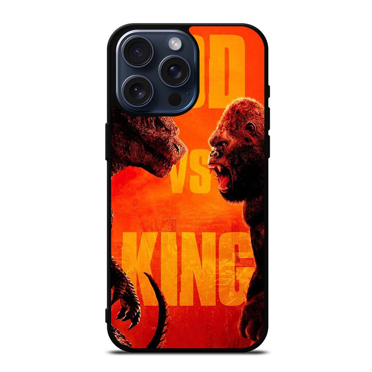 GODZILLA VS KING KONG POSTER iPhone 15 Pro Max Case Cover