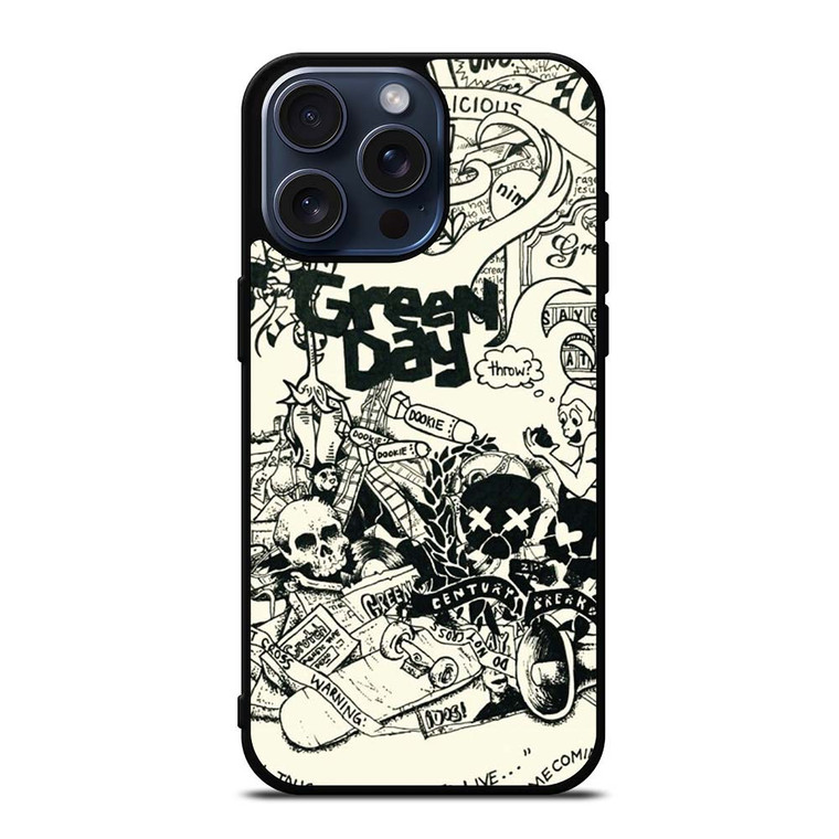 GREEN DAY BAND DEMOLICIOUS iPhone 15 Pro Max Case Cover