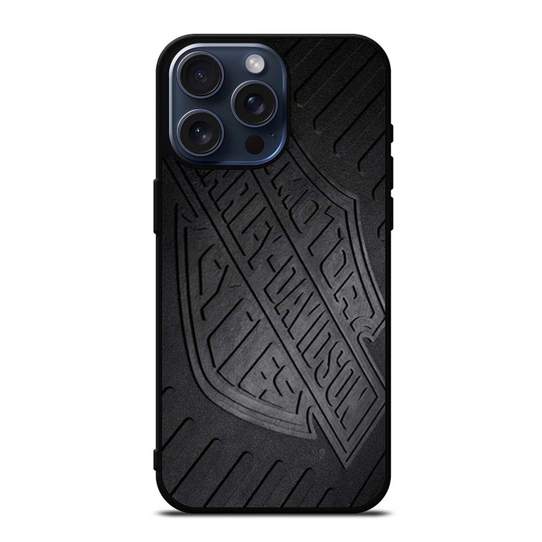 HARLEY DAVIDSON METAL LOGO iPhone 15 Pro Max Case Cover