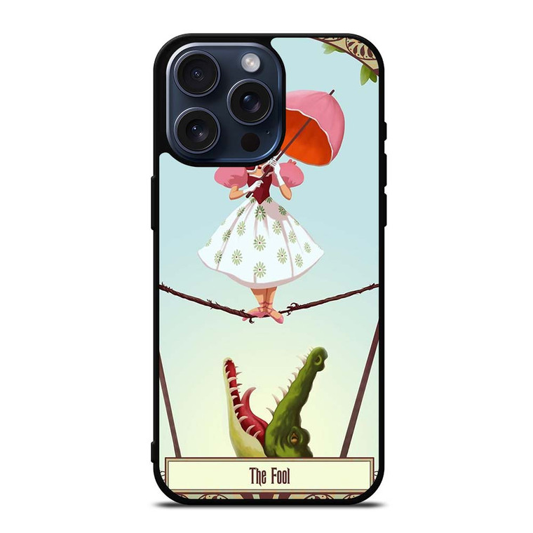 HAUNTED MANSION TIGHTROPE GIRL THE FOOL iPhone 15 Pro Max Case Cover