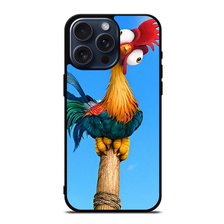 HEIHEI MOANA THE ROOSTER 2 iPhone 15 Pro Max Case Cover