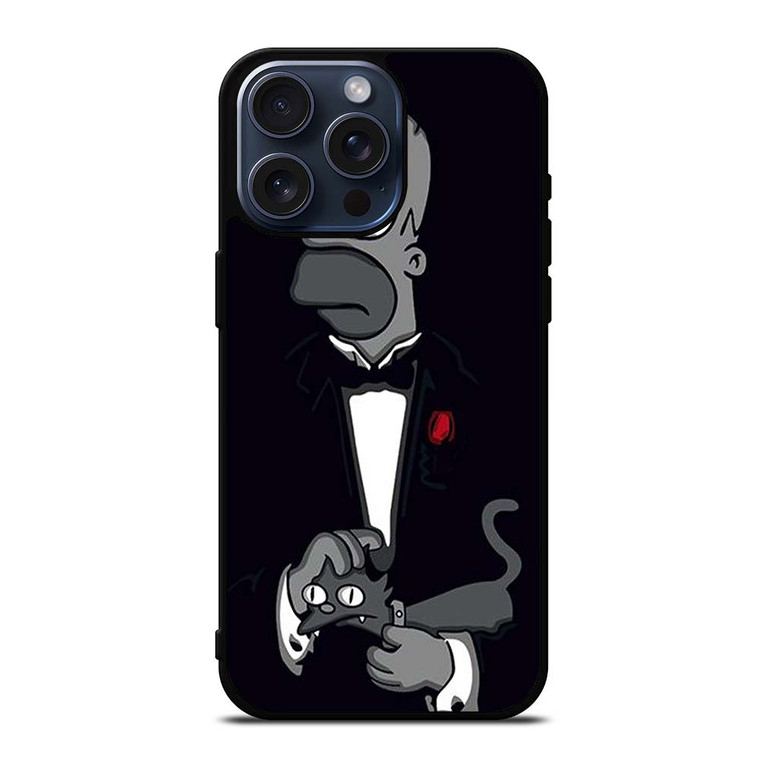 HOMER THE SIMPSONS iPhone 15 Pro Max Case Cover