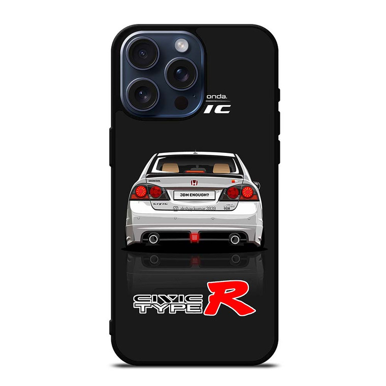 HONDA CIVIC TYPE R EAT .SLEEP. HONDA iPhone 15 Pro Max Case Cover