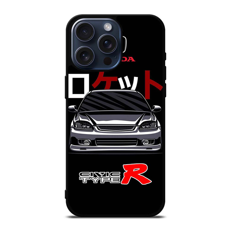 HONDA CIVIC TYPE R iPhone 15 Pro Max Case Cover