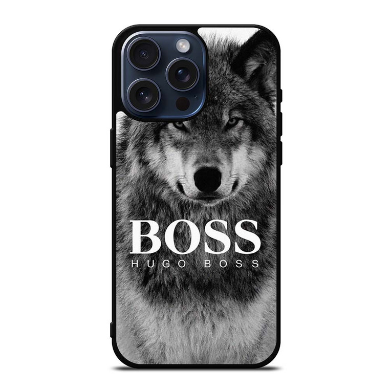 HUGO BOSS WOLF iPhone 15 Pro Max Case Cover