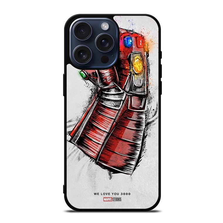 INFINITY GAUNTLET ART iPhone 15 Pro Max Case Cover