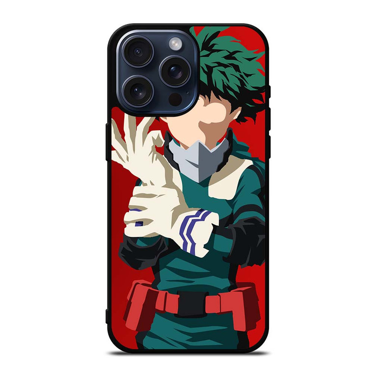 IZUKU MIDORIYA MY HERO ACADEMIA iPhone 15 Pro Max Case Cover