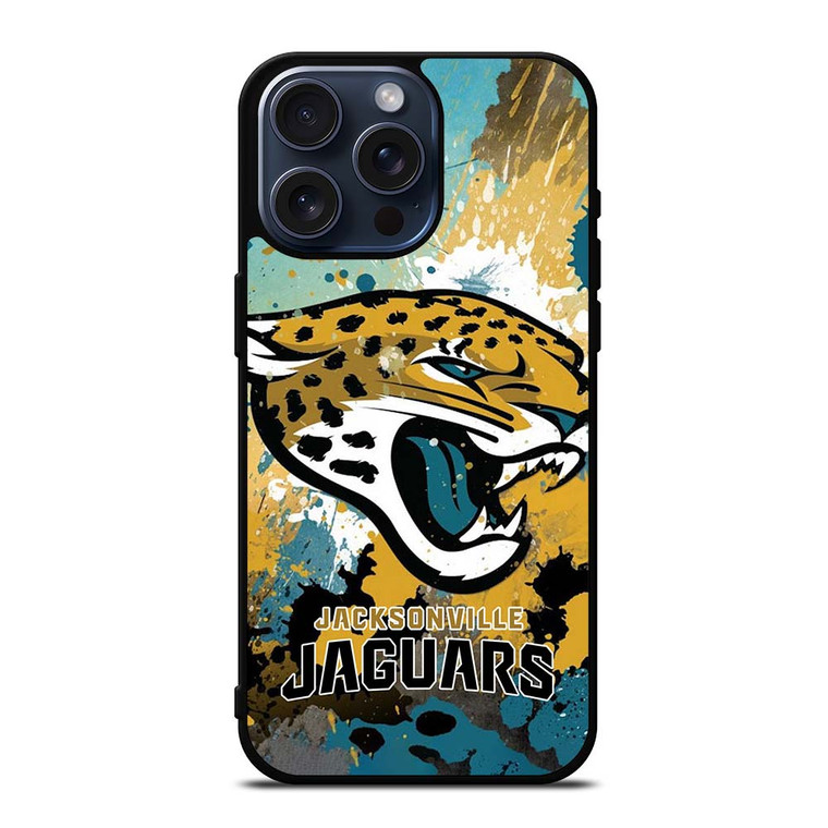 JACKSONVILLE JAGUARS ART LOGO iPhone 15 Pro Max Case Cover