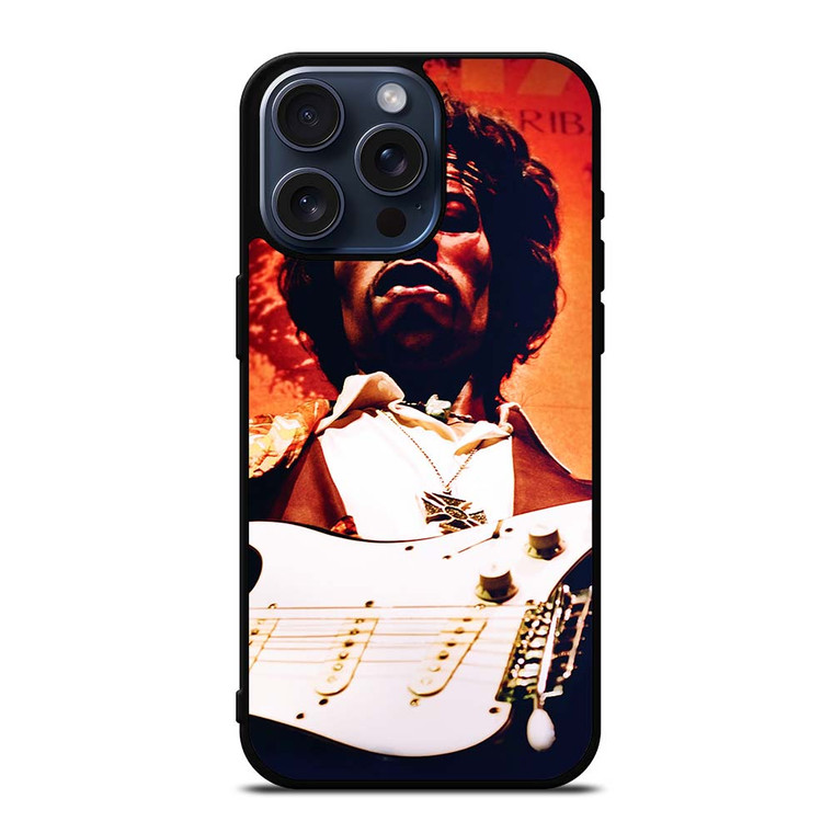 JIMI HENDRIX GUITARIST iPhone 15 Pro Max Case Cover