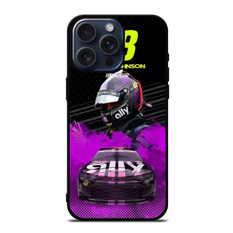 JIMMIE JOHNSON 48 NASCAR 2 iPhone 15 Pro Max Case Cover