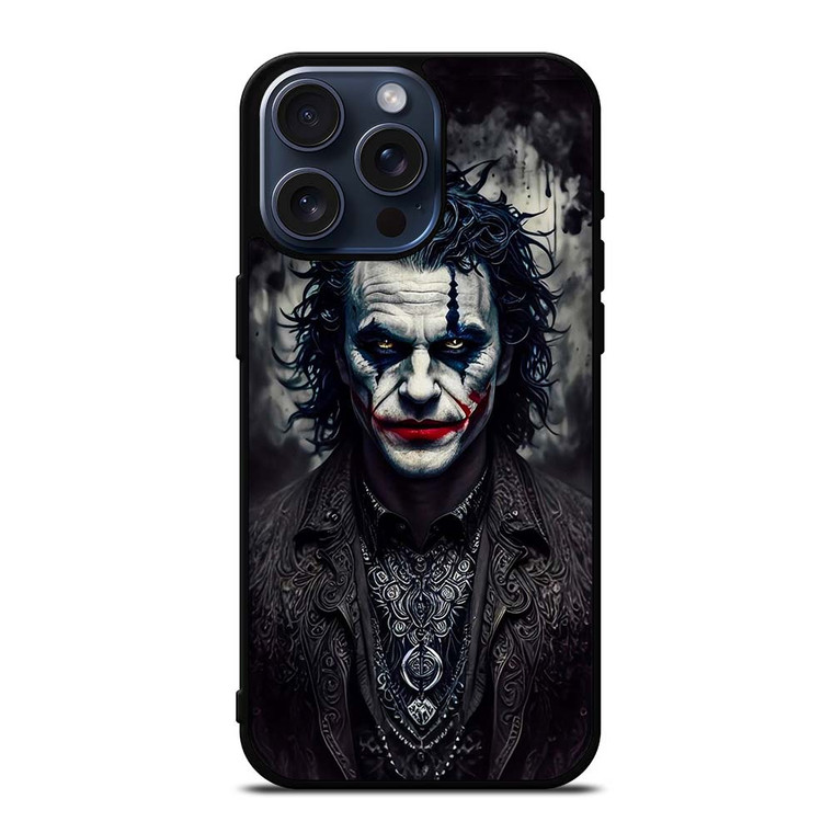 JOKER BLACK SUITS iPhone 15 Pro Max Case Cover