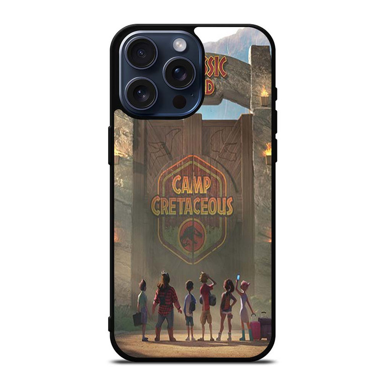 JURASSIC WORLD CAMP CRETACEOUS CARTOON iPhone 15 Pro Max Case Cover