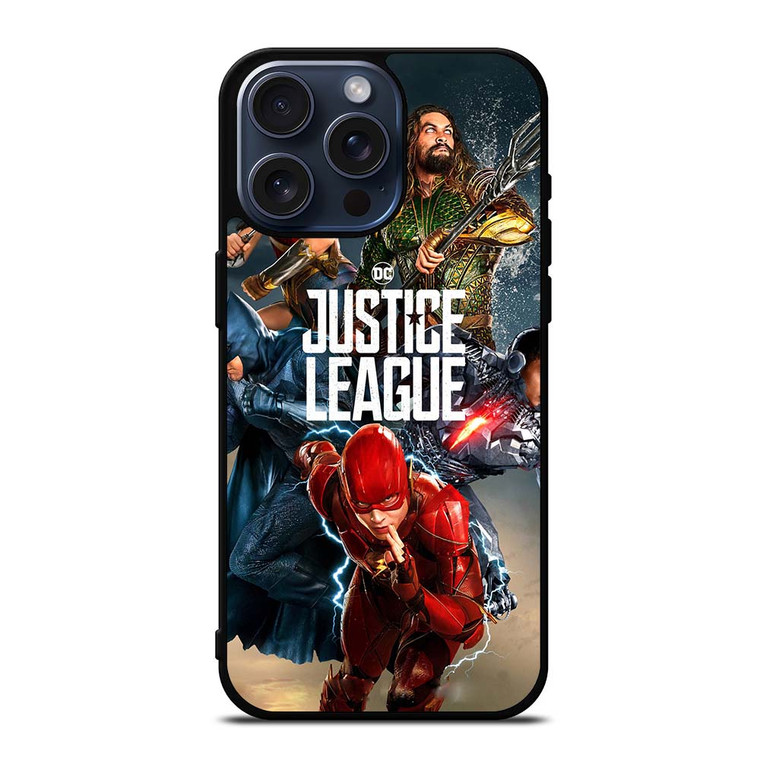 JUSTICE LEAGUE DC SUPER HERO iPhone 15 Pro Max Case Cover