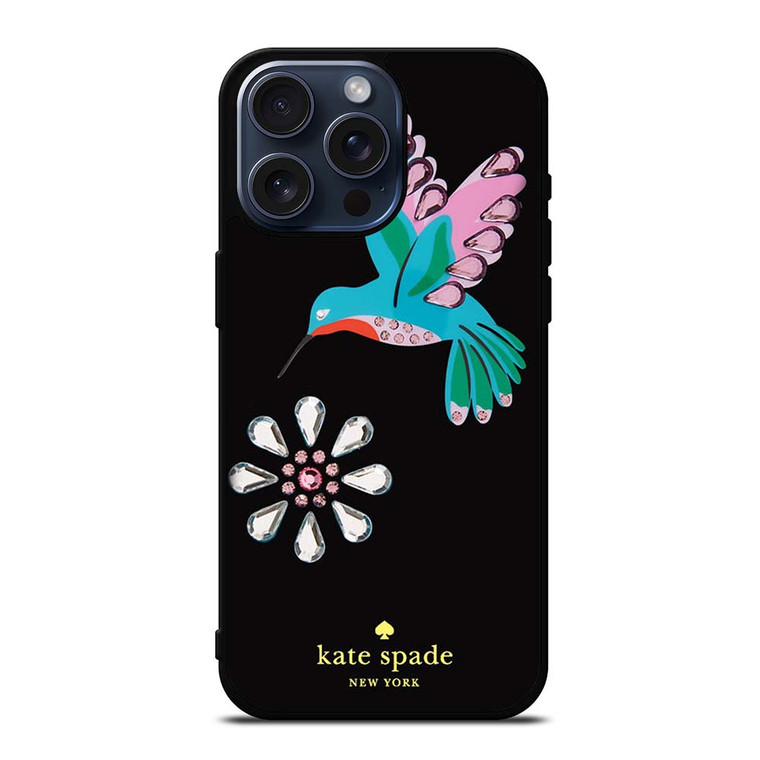 KATE SPADE FLOWER BIRD iPhone 15 Pro Max Case Cover