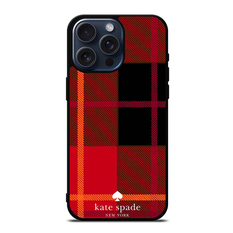 KATE SPADE NEW YORK RED iPhone 15 Pro Max Case Cover