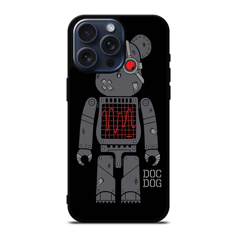 KAWS ROBOT HYPERBEAST DOC DOG iPhone 15 Pro Max Case Cover
