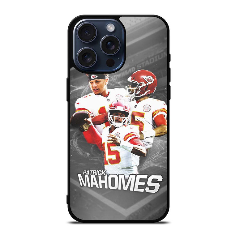 KC CHIEFS PATRICK MAHOMES FOOTBALL iPhone 15 Pro Max Case Cover