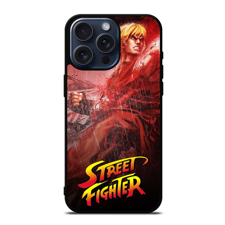 KEN MASTERS STREET FIGHTER GAMES 3 iPhone 15 Pro Max Case Cover