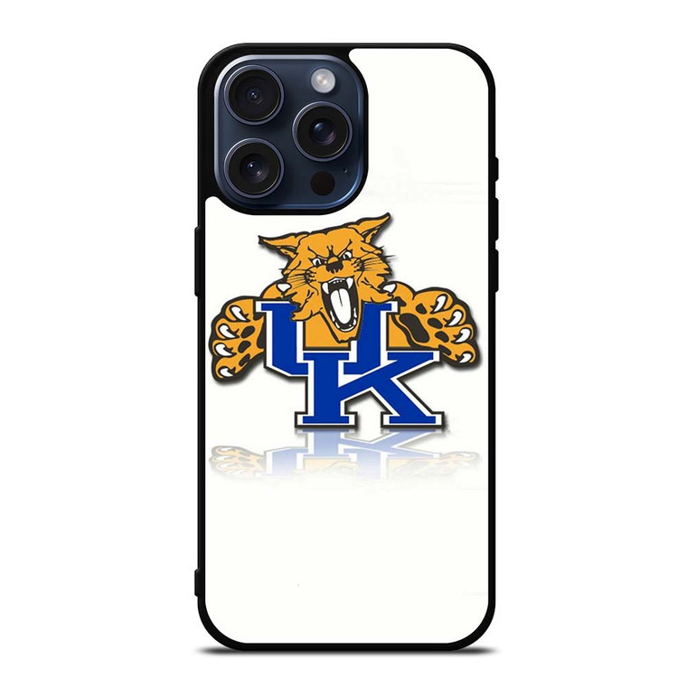KENTUCKY WILDCATS SIMPLE LOGO iPhone 15 Pro Max Case Cover