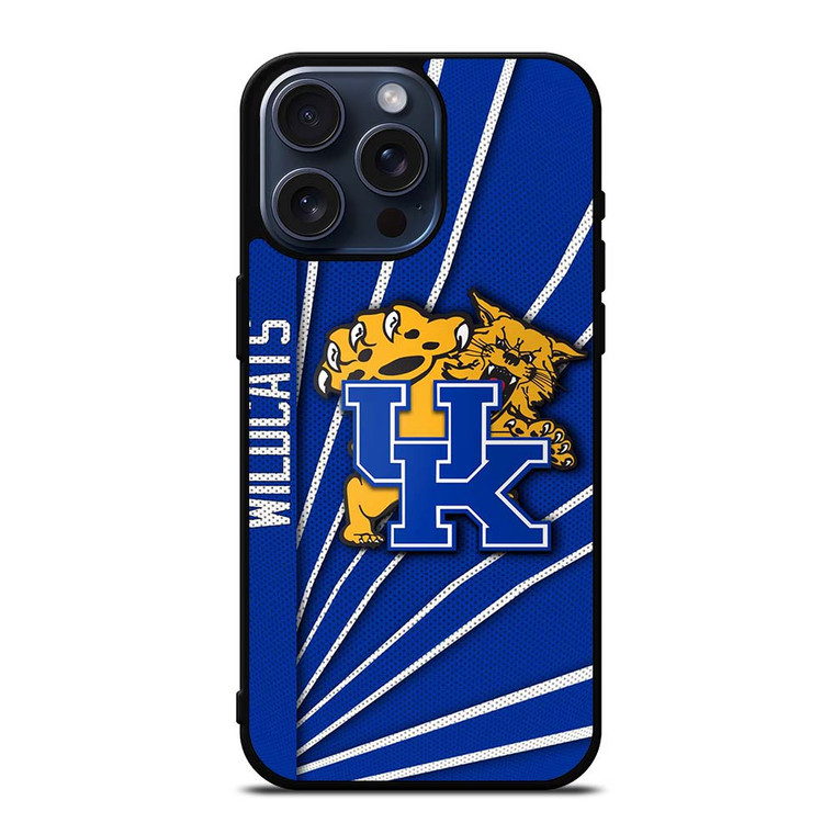 KENTUCKY WILDCATS SYMBOL iPhone 15 Pro Max Case Cover