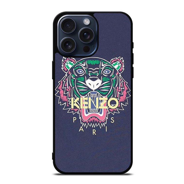 KENZO PARIS TIGER TARO iPhone 15 Pro Max Case Cover KENZO PARIS TIGER TARO iPhone 15 Pro Max Case Cover