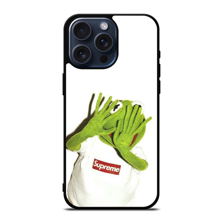 KERMITTHE FROG SUPRE iPhone 15 Pro Max Case Cover